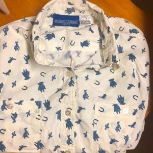 Adorable vintage rodeo shirt.